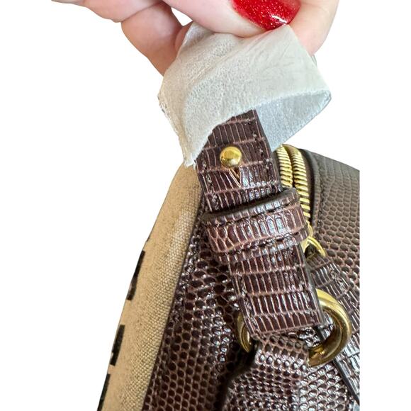 Stella McCartney NWT Logo Eco Canvas Camera Bag in Beige - Picture 12 of 16